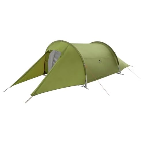 VAUDE 2-personen-zelt Arco 2P, geräumiges Tunnelzelt für 2 Persoen, mossy green, one Size, 114961480