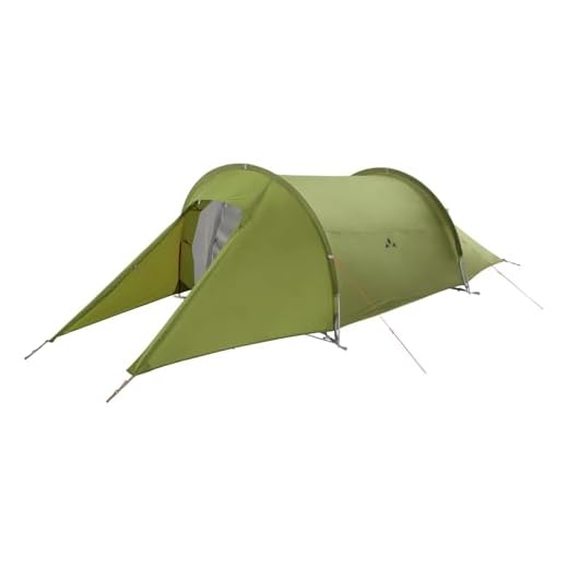 VAUDE 2-personen-zelt Arco 2P, geräumiges Tunnelzelt für 2 Persoen, mossy green, one Size, 114961480