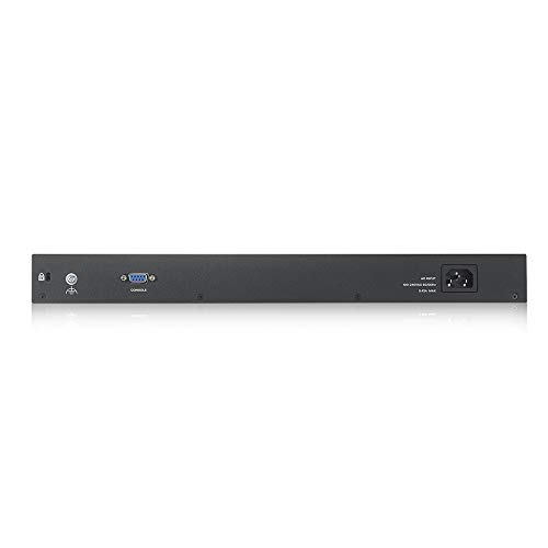 Image of Zyxel 48-Port Gigabit Switch | Layer 2 Managed | PoE+ @ 375 Watt Budget | 4x Gigabit Combo Ports | 2x SFP | Hybrid Cloud Mode [GS2220-50HP]