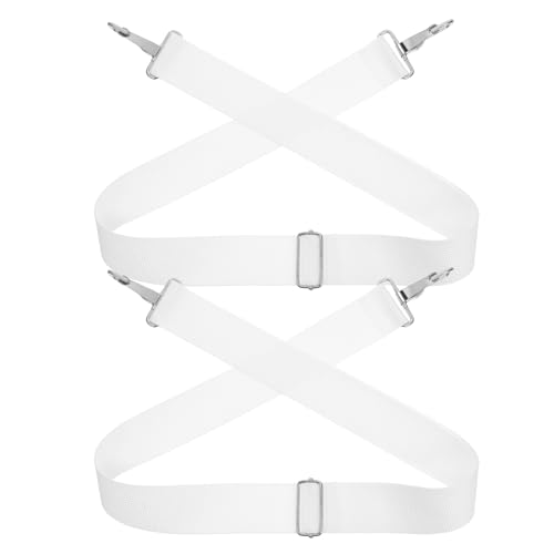 Hoement 2pcs Drum Straps: Nylon Adjustable Djembe Snare Drum Shoulder Sling Strap Belt Musical Percussion Instrument Parts Replacement Accessories 145cm For Marching Band