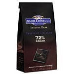 Ghirardelli Twilight Delight Intense Dark 72% Cacao Squares, 4.87 Oz, Pack of 2