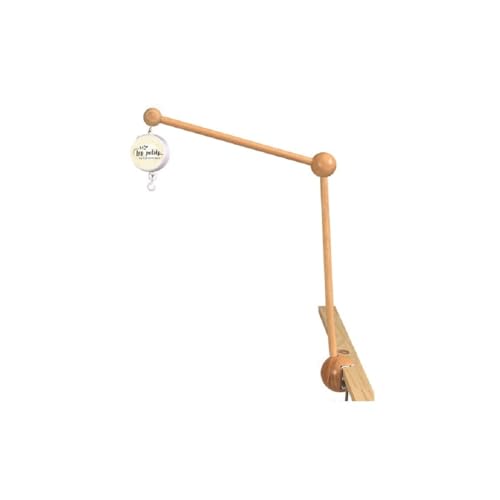 Support mobile bébé bois rotatif potence lit bébé musicale Egmont Toys