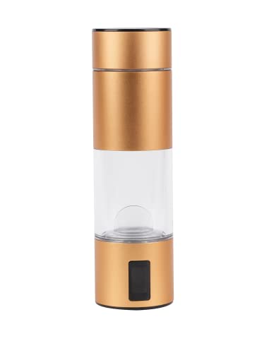 Hydrogen-2Pro® - Generador de agua de hidrógeno original Membrana DuPont® SPE de 245 ml (D'Oro)