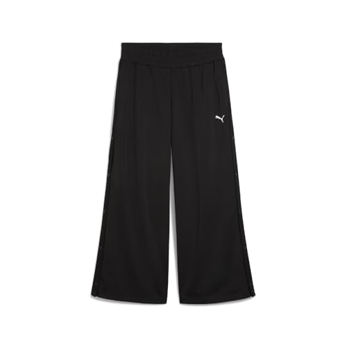 PUMA Womens Wardrobe Essentials Popper Pants Casual - Black - Size M