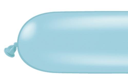 Qualatex 350Q Medium Sized Twisting Balloons, Caribbean Blue - Pack of 100