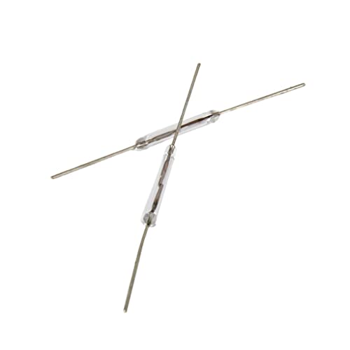 Gepnoo 10pcs Reed Switch Normalmente Interruptor de Indução