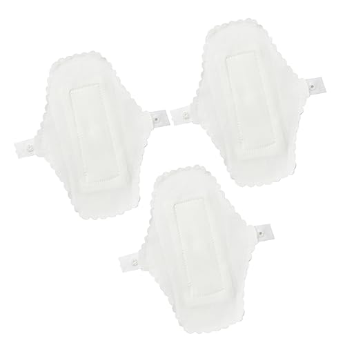 SEWACC 3個 1 パンティライナーパッド ママ パイプホルダースタンド ブリーフ パンツ タオル パンティー 母親 生理用ナプキン 白い