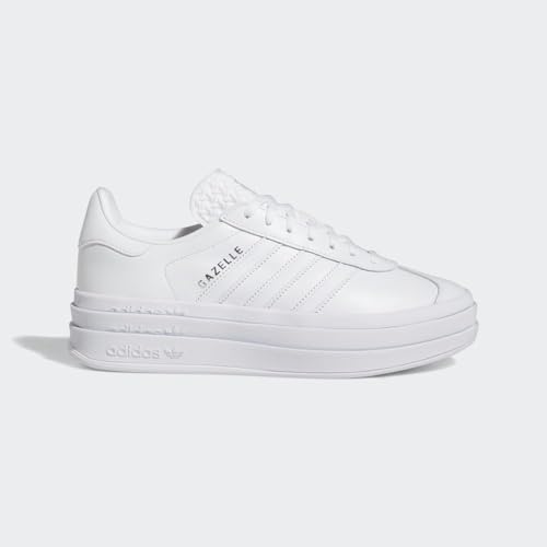 adidas Womens Gazelle Bold Triple White IE5130 Size 5.52