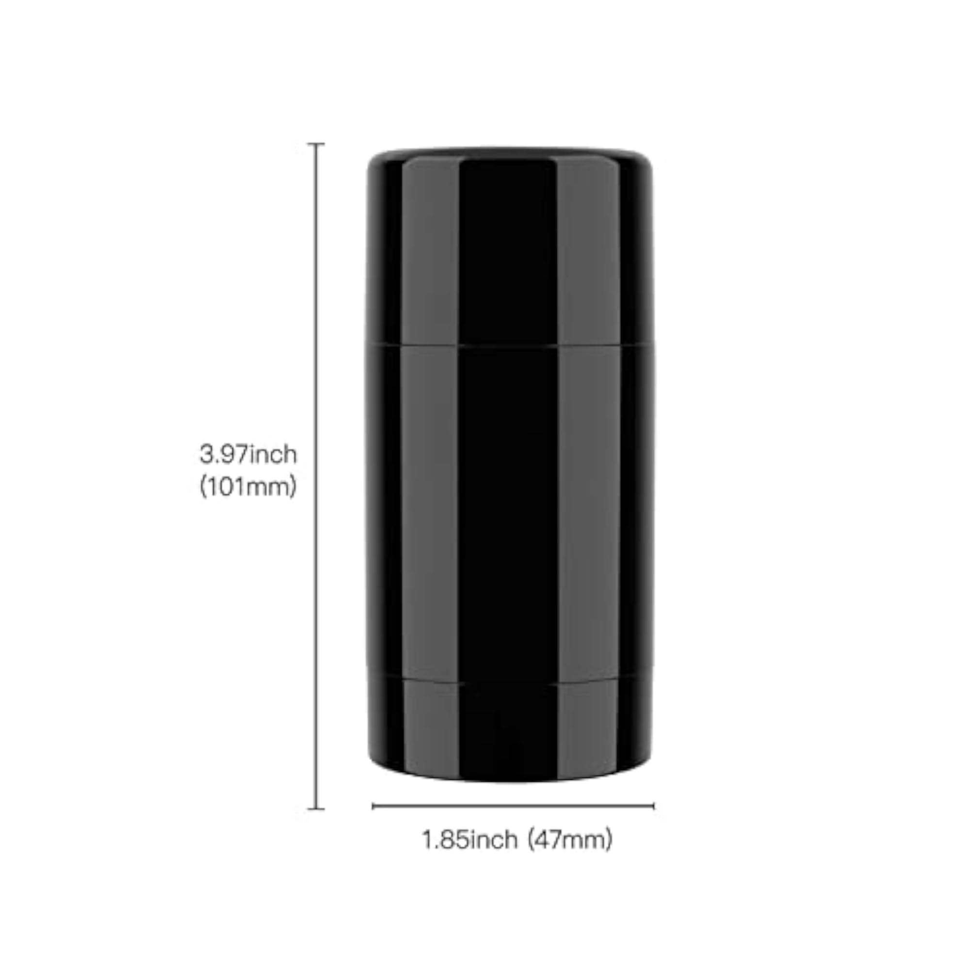 2.5oz Empty Refillable Deodorant Containers, 3PCS