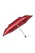 Samsonite Wood Classic S – 3 Section Auto Open parasol, 26 cm, czerwony (Sunset Red)