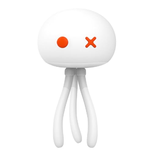 Lámpara de Mesa de Noche con Luz Blanca Suave Forma Medusa miniatura 1