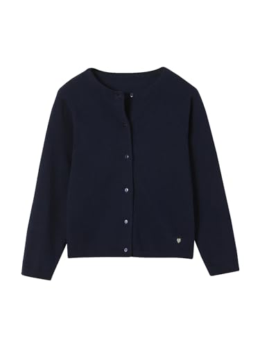 Vertbaudet Mädchen Strickjacke Basics Marine 116