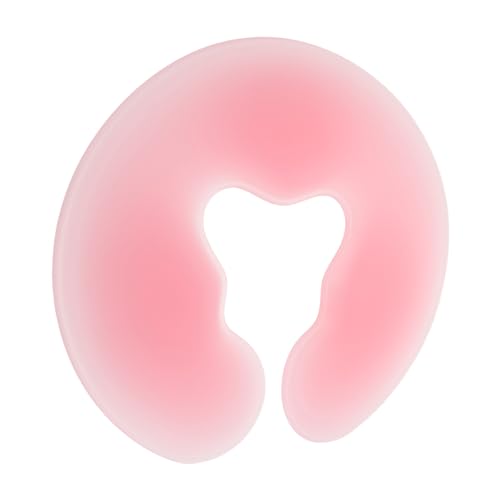 Oreiller visage silicone U pour une relaxation spa et massage à la maison