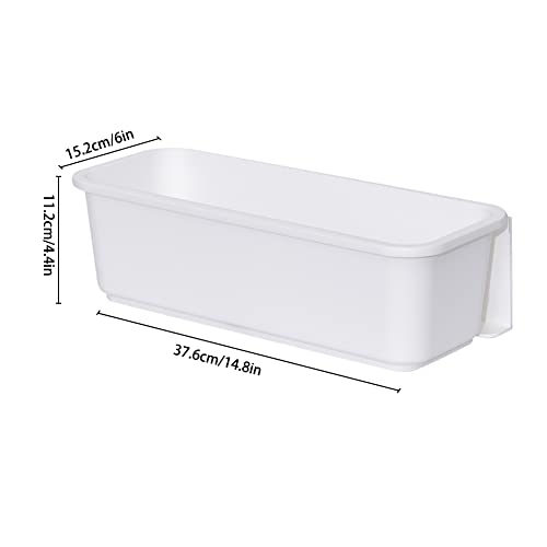 YHANEC 2 Pcs Under Sink Storage, Pull Out Kitchen Organiser, Slide Out Cabinet Storage Baskets - Image 2