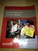 Paperback Economics of Social Issues 20th Edition Strayer University 2013 Book