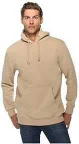 Lane Seven Unisex Heavyweight Pullover Hooded Sweatshirt L Mushroom