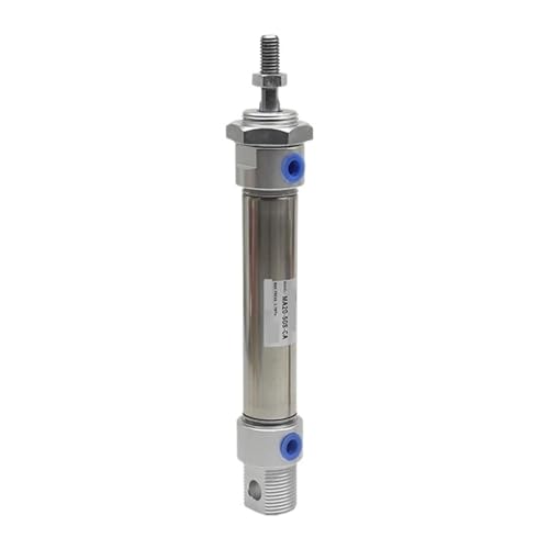Cilindro neumático de aire inoxidable MA16X25SCA mini redondo doble acción 2
