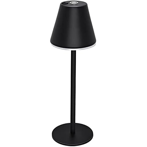 Aoufottes Lámpara LED de mesa regulable con batería Cover