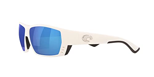 Image of Costa Del Mar Sunglasses for Men - Tuna Alley Mens Polarized Sunglasses - Fishing, Boating & Beach UV Protection Size 62 580G