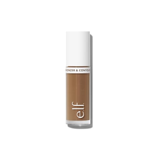 e.l.f. Camo Liquid Bronzer & Contour, Highly Pigmented, Natural-Looking Glowy Finish, Long-Lasting, Rounded Applicator - Image 3