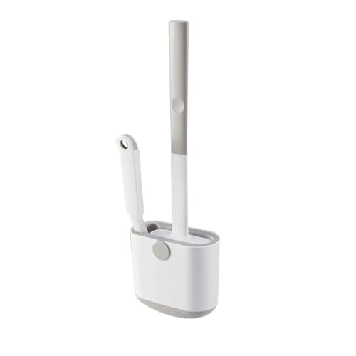 Brosse WC murale anti-goutte avec ensemble piston pour des toilettes impeccables - 2