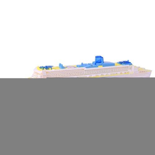 ycezw Cruise Ship Toy - Diseño de Barcos Realista, Pieza Central Decorativa | Iluminación Náutica y Pantalla de Mesa Sonida, Decoración de Fiesta en Dimensiones Juego Imaginativo