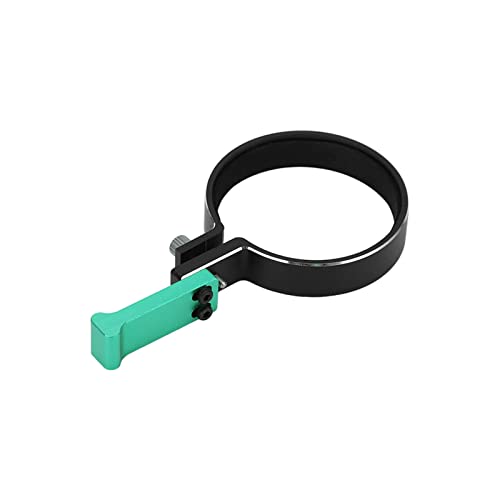 Dilwe RC Transmitter Steering Wheel Trigger, Aluminum Alloy Transmitter Steering Wheel Upgrade Spare Part for SCX10 Series RC Car(Green)