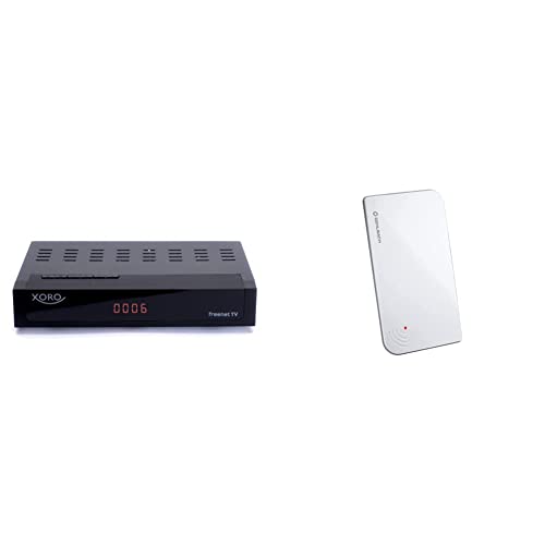 Xoro HRT 8770 Twin DVB-C/DVB-T2 Kabel FullHD Receiver, freenet TV, PVR, 1xUSB Schwarz & Oehlbach Scope Vision 5G DVB-T2 HD Antenne - Weiß Xoro HRT 8770 Twin DVB-C/DVB-T2 Kabel FullHD Receiver, freenet TV, PVR, 1xUSB Schwarz & Oehlbach Scope Vision 5G DVB-T2 HD Antenne - Weiß