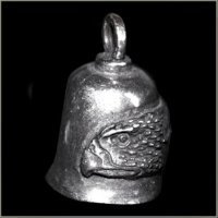 Gremlin Bell Eagle Spirit : Clochette Moto Anti-Mauvais Esprits compatible avec Harley Custom