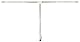 Goobay 68850 DAB Radio Antenne / UKW Antenne für Stereoanlage AM FM DAB Turner / Koax Buchse / 75 Ohm DAB Antenne Zimmerantenne / FM Antenne / Kabel 1,75m