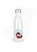 Bouteille Gourde Isotherme Acier INOX - Blanc - 350 ML - Enfant - imprimé Illustration Panda Super héros - GB124