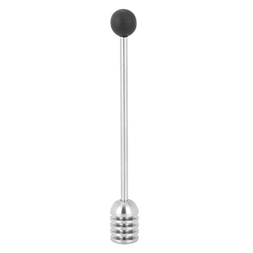Honey Dipper Sticks Household 304 Stainless Steel Honey Spoon Dipper Stirrer Mixing Stick Kitchen Cooking Tool(Black)
