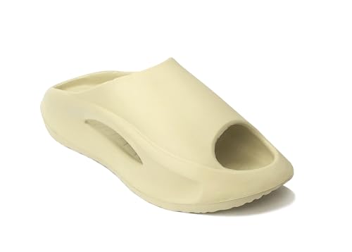 REDVOLUTION Unisex Adults Cloud Slides Men Women Soft Comfy Slippers (M(10.5-11.5), 737 khaki)3