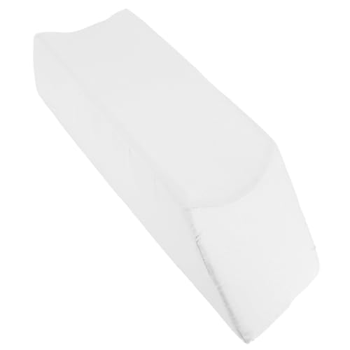 ZIZEV Positioning Wedge Pillow, Sponge Leg Elevation Wedge Pillow Extended for Sleeping (White)