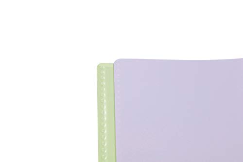 Clairefontaine 981472C, One Stapled Notebook Koverbook Blush Blue Frosted, 24x32 cm, 96 Seyes Ruled Pages, White Paper 90 g - Image 4