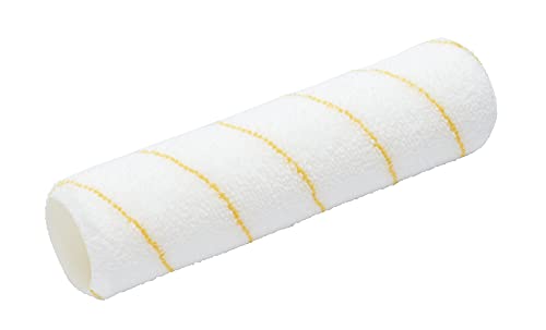 ProDec Advance Rodillo de pintura de microfibra de pelo corto de 22,8 x 4,4 cm, para emulsión, brillo, raso, manchas de madera y barnices