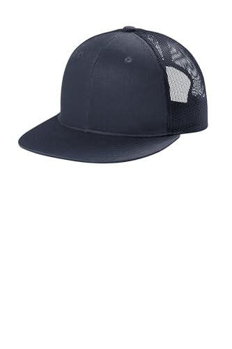 Port Authority Snapback Flat Bill Trucker Cap2
