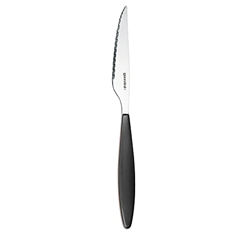guzzini FEELING 23001022 Steak Knife, Gray, Total Length 8.9 inches (22.5 cm)