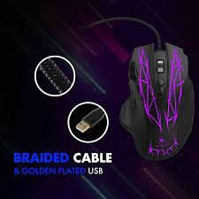 બ્રેઇડેડ કેબલ અને ગોલ્ડ-પ્લેટેડ યુએસબી કનેક્ટર