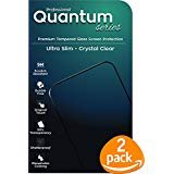Screen Protector (2-Pack), Apple iPhone 8 Plus, 7 Plus, 6s Plus & 6 Plus, Tempered Glass, Professional, Ultra Slim, Crystal Clear Protection, Quantum Series