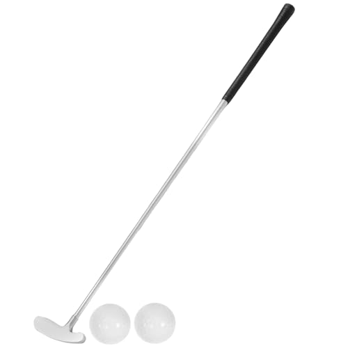 Reusable Golf Putter 3 Sections Zinc Alloy Material Professional Practice Ball for Home School or Stadium Use