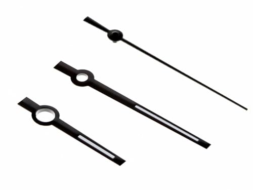 Ewatchparts Watch Hand Stick Compatible With Movement ETA 2824-2 2834-2 2836-2 2892-2 2892.A2 Black
