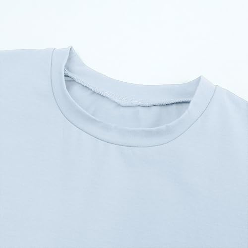 Boys Girls Summer 2 Piece Outfits Kids Short Sleeve T-Shirt and Shorts Solid Sports Clothing Sets Comfy Sportswear3