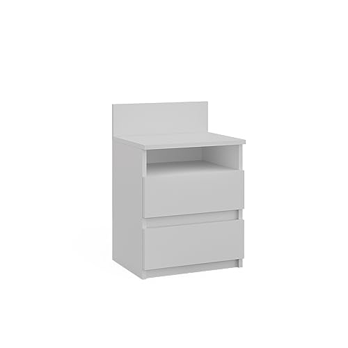 ViccoNightstand Monty, White, 39.6 x 59.1 cm