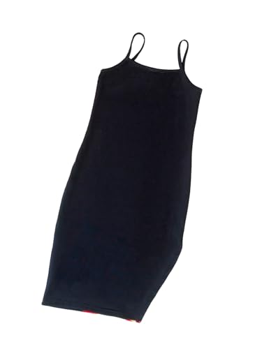 SOLY HUX Toddler Girl's Summer Floral Print Split Cami Dress Spaghetti Strap Midi Dresses2