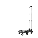 Handwagen für schwere Güter, All-Terrain Einsatz, Abschleppwagen für Büro & Logistik (Black01)