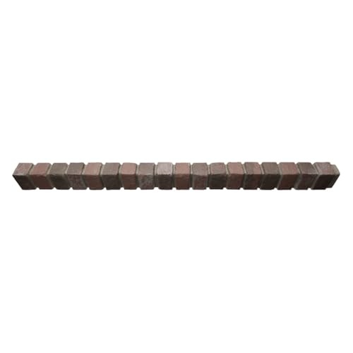 Trim Sill for EverStone Faux Classic Aged Brick Siding Panels, 48"W x 2"D x 3"H, Burnished Red Color