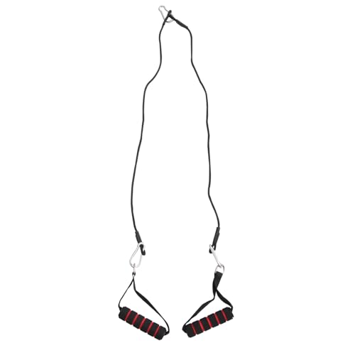 Cabilock Muskeltrainingsgerät Zugseil für Fitness Zuhause Elastisches Langlebiges Trainingsseil mit Griffen Leicht und Kompakt für Effektives Krafttraining und Bizepsübungen