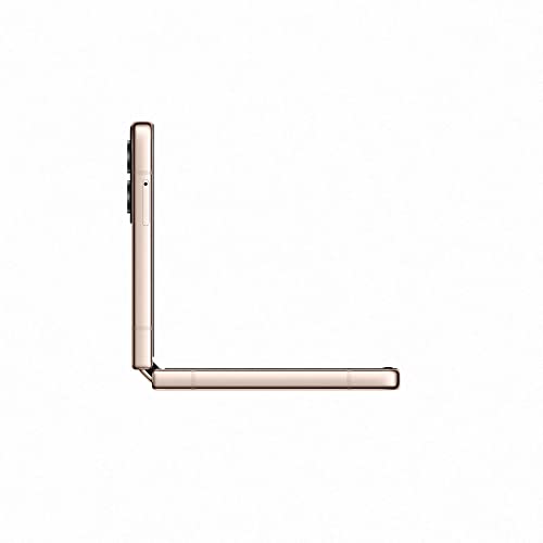 Samsung Galaxy Z Flip4, Téléphone Portable 5G, Carte SIM non incluse, Android, Smartphone Pliable, 512 Go, Or Rose, Extension garantie 12 mois offerte [Exclusivité Amazon] - Version FR