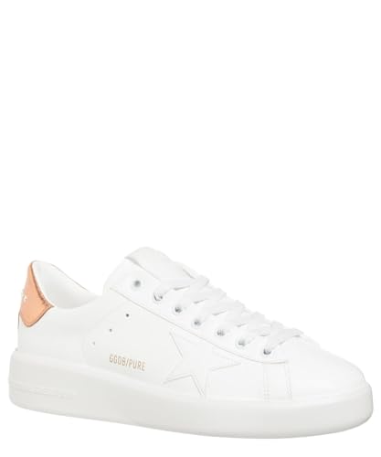 Golden Goose Women's Fashion Sneakers - Italian Leather, Bio-Based Upper Womens Sneakers - White Sneakers3